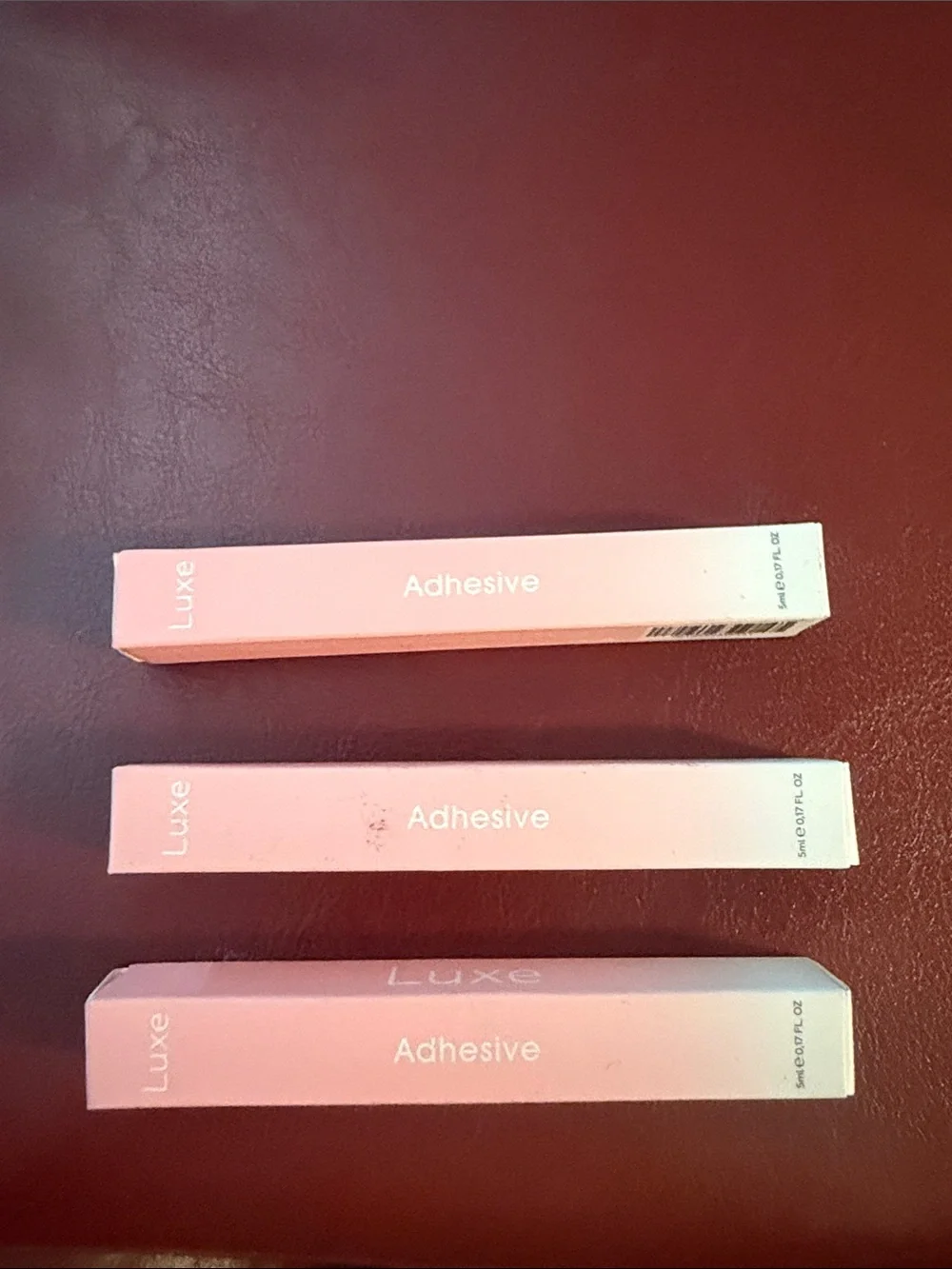 Luxe Cosmetics Lash Lifting Adhesive 5ml - Lot of 3